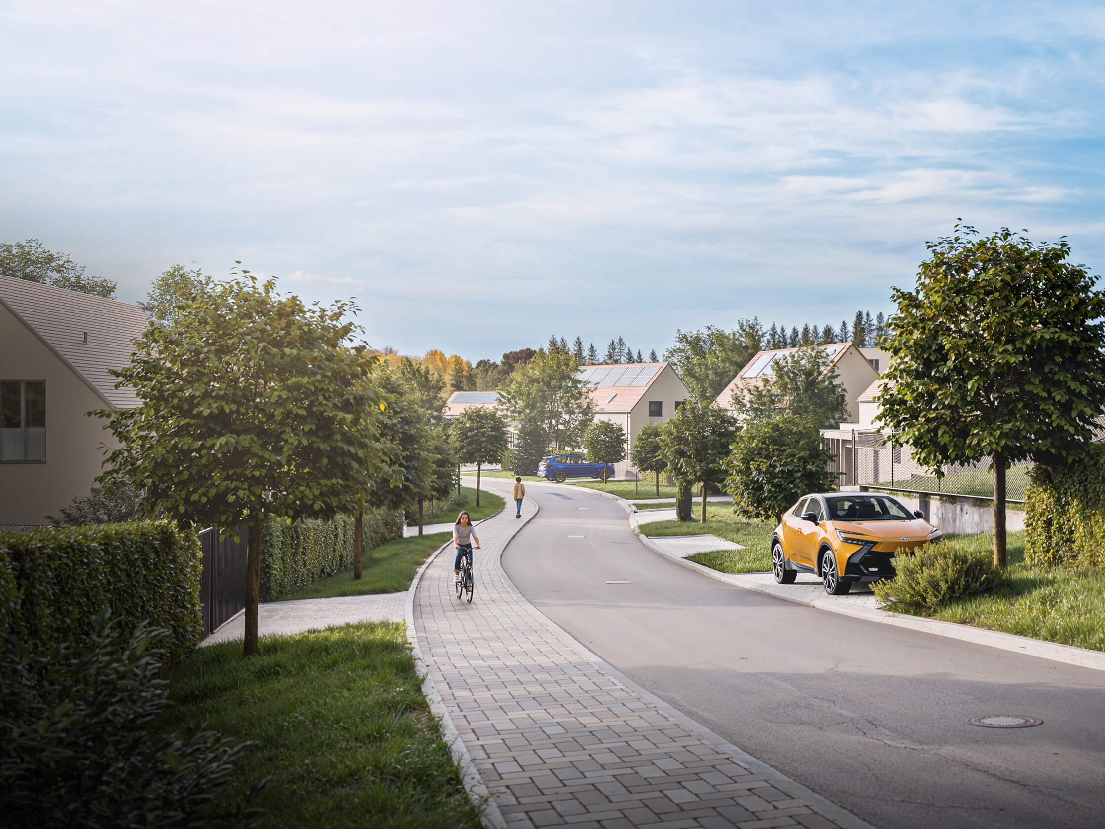 Klidné venkovské bydlení v projektu Nové Vohančice